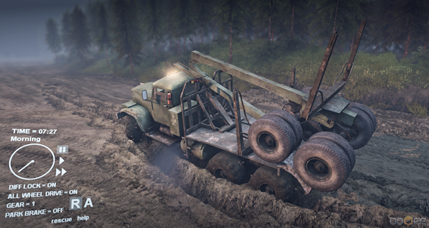 Spin Tires lets you get stuck in virtual mud  Team VVV