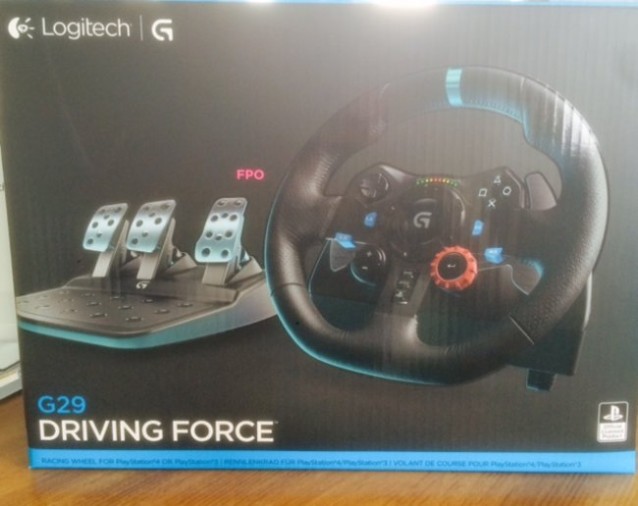 Logitech G29 Driving Force Steering Wheel PS4/PS5 -  - One  stop for all your Games & Console.