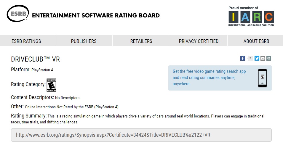 The real around. The ESRB’S General Board.