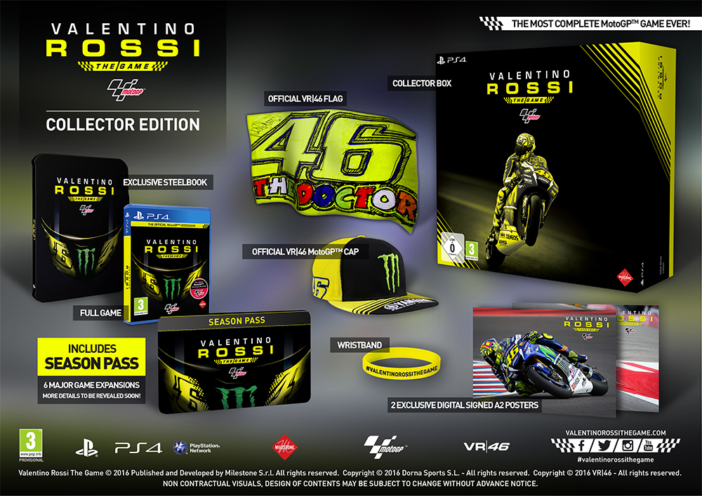 Mod Vædde nøgen There's a £100 Valentino Rossi The Game Collectors Edition - Team VVV