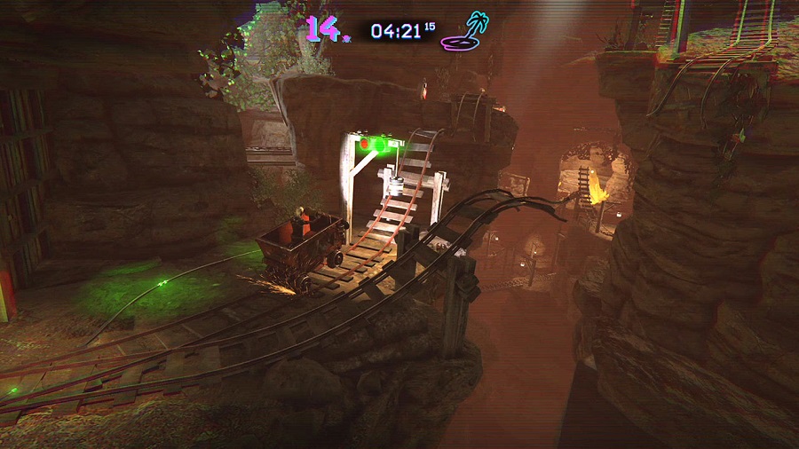 trials of the blood dragon mine cart level 