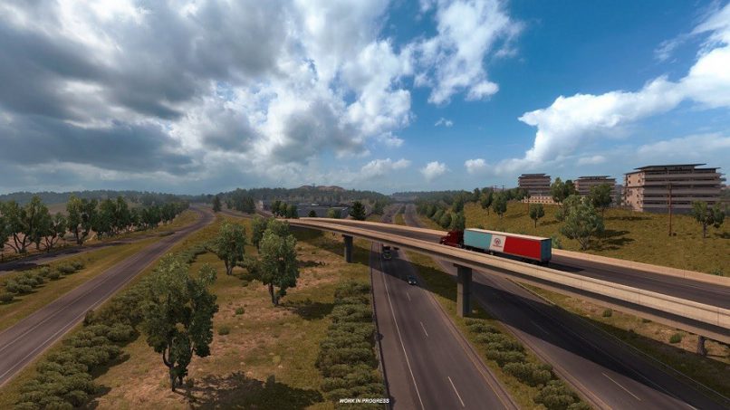 American truck simulator 2 карта