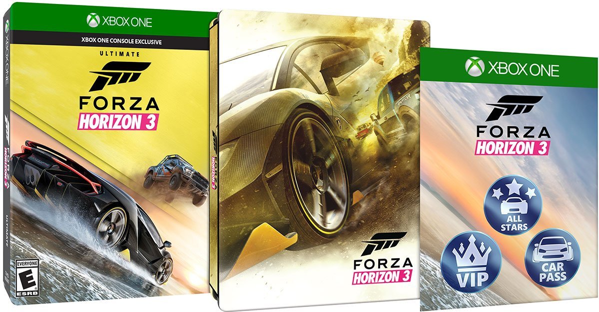 Forza Horizon 3 para PC e Xbox One (2016)