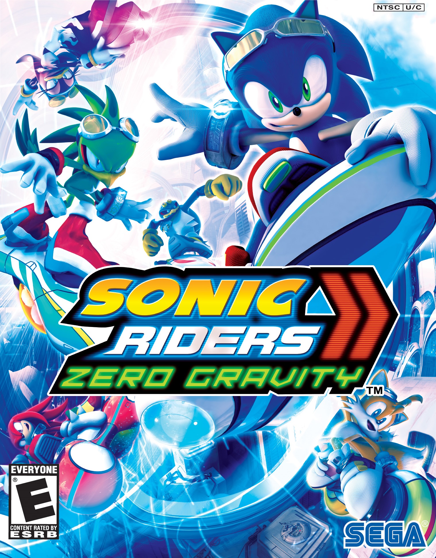 sonic riders zero gravity characters roster