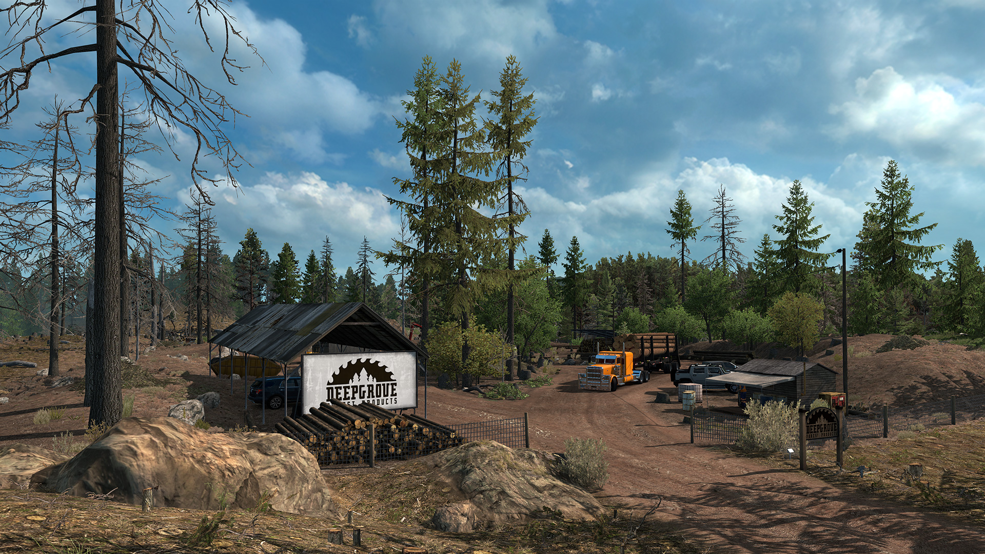  American  Truck  Simulator  s Oregon  DLC now available Team VVV