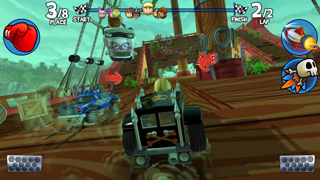 beach buggy racing shortcuts red planet