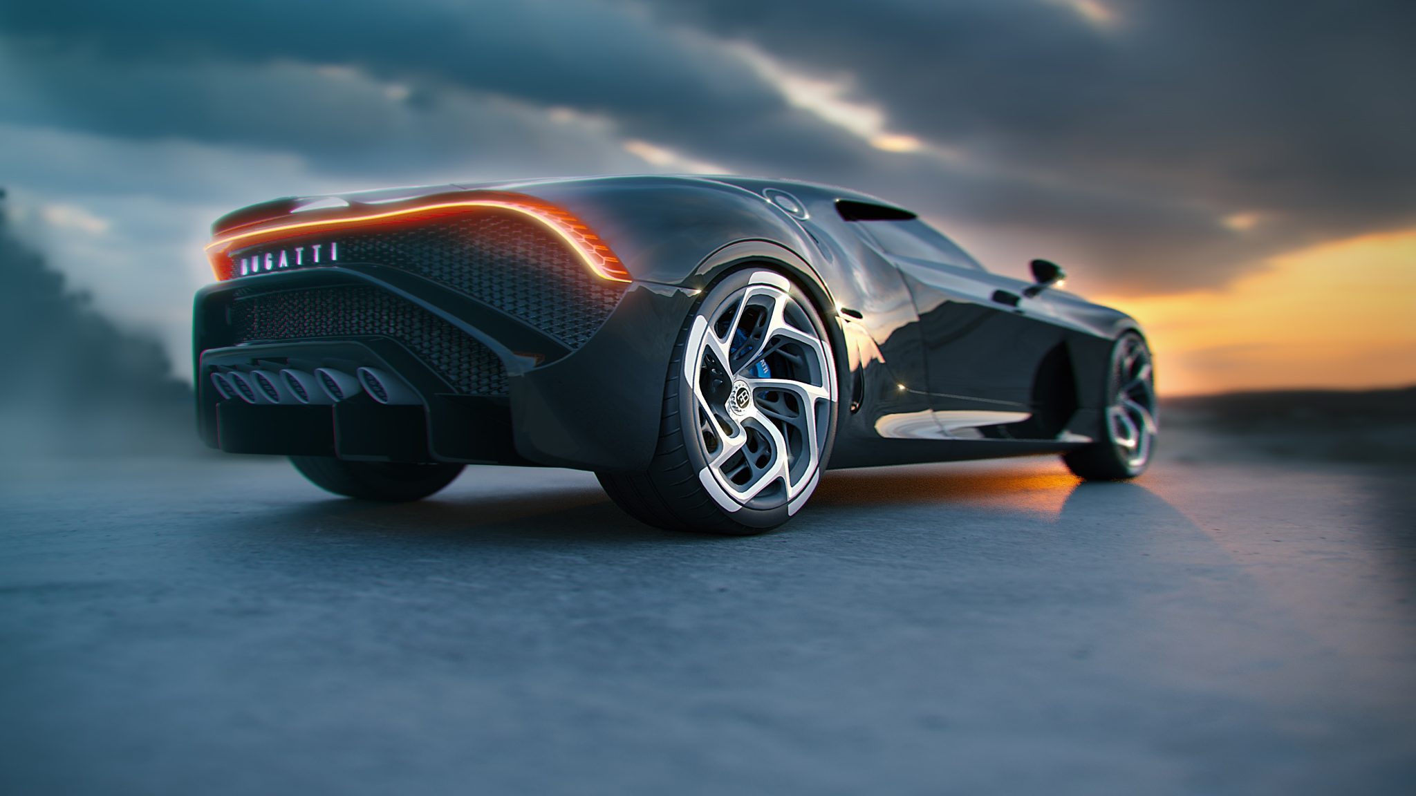 Bugatti la voiture noire РѕР±РѕРё